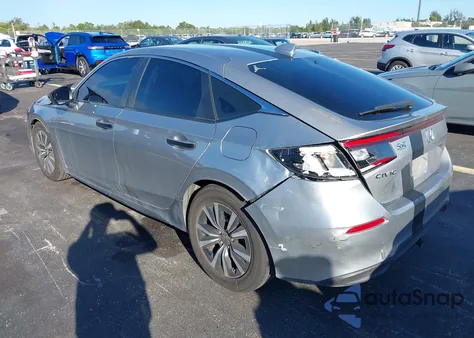 2022 Honda Civic Ex-L from USA, damaged, VIN 19XFL1H75NE001703